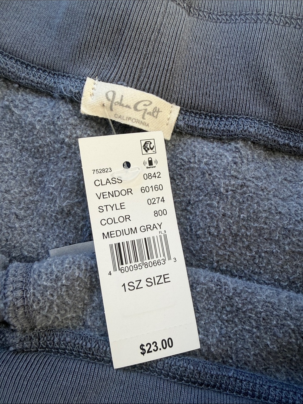 PacSun Dark Blue Cotton Drawstring Lounge Shorts - Picture 2 of 3